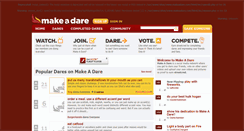Desktop Screenshot of old.makeadare.com