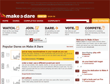 Tablet Screenshot of old.makeadare.com